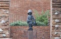 Little Insurrectionist Statue, a child soldier on the Polish Resistance - July 6th, 2015 - Warsaw, Poland