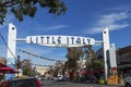 Little Italy in San Diego Royalty Free Stock Photo