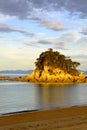 Little Kaiteriteri Island Royalty Free Stock Photo