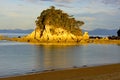 Little Kaiteriteri Island Royalty Free Stock Photo