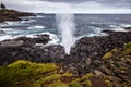 Little Kiama Blowhole, New South Wales, Australia Royalty Free Stock Photo