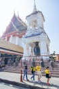 Little kid at Wat Kanlayanamit