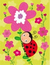 Little ladybird Royalty Free Stock Photo