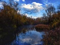 Little lake reserver in the Adda park