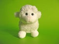 Little lamb - toy Royalty Free Stock Photo