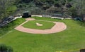 Little League Baseball Field Royalty Free Stock Photo