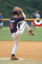 Little league Baseball Game Action