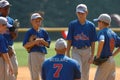 Little league Baseball Game Action Royalty Free Stock Photo