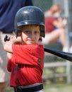 Little League Baseball Player Royalty Free Stock Photo
