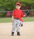 Little League Baseball Player Royalty Free Stock Photo