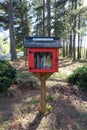 A Little Library in Raleigh, North Carolina