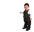 Little Man Series: Pointing (2 of 2) Royalty Free Stock Photo