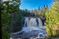 The little manitou falls at Pattison State Park