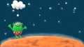 The little Martian`s life