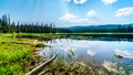 Little McGillivray Lake, near Sun Peaks in British Columbia, Canada Royalty Free Stock Photo