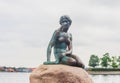 Little Mermaid, Copenhagen. Den Lille Havfrue, a statue by Edvard Eriksen, Langelinie promenade, Copenhagen, Denmark Royalty Free Stock Photo