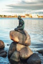 The Little Mermaid in Copenhagen, Denmark