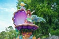 Little Mermaid from the Festival of Fantasy Parade