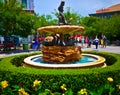 Little Mermaid Fountain Royalty Free Stock Photo