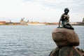 Little Mermaid Statue - Copenhagen - Denmark Royalty Free Stock Photo