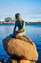 Little Mermaid Statue, Copenhagen, Denmark Royalty Free Stock Photo