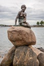 The Little Mermaid Statue in Copenhagen