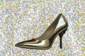 High heel shoes as metaphor of female elegance