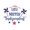 Little Mister Independent, Christmas Tee Print, Merry Christmas