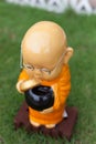 Little monk doll, Neophyte Royalty Free Stock Photo