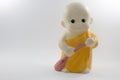 Little monk model Royalty Free Stock Photo