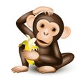 Little monkey Royalty Free Stock Photo