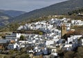 Little Moorish village in the Alpujarra Royalty Free Stock Photo