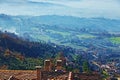 The landscape from the Franciscan Santuary at Greccio