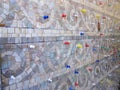 LITTLE MOSAIC STONES IN A ONE-SOME Royalty Free Stock Photo