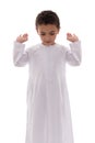 Little Muslim Boy Praying