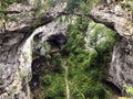 Little Natural Bridge in the valley of the river Rak or Mali naravni most, Cerknica - Notranjska Regional Park, Slovenia