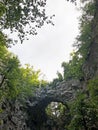 Little Natural Bridge in the valley of the river Rak or Mali naravni most, Cerknica - Notranjska Regional Park, Slovenia Royalty Free Stock Photo