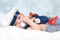 Little navy baby born