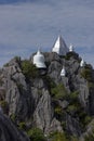 Little pagodas on the hilltop