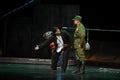 The little people bow and scrape - Jiangxi opera a steelyard