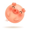 The Little Pig Flying Balloon