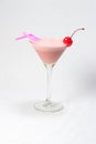 Little pink cocktail Royalty Free Stock Photo