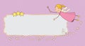 pink fairy card banner