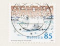 Little Polar Bear on Helvetia Postage Stamp