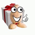 Little potato man big gift