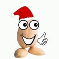 Little potato man Santa Claus