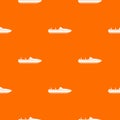 Little powerboat pattern seamless