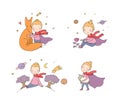 The Little Prince.A fairy tale about a boy, a rose, a planet and a fox. Royalty Free Stock Photo