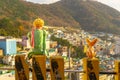 The Little Prince and the fox statue in Gamcheon Culture Village, Busan, South Korea