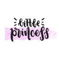 Little princess lettering